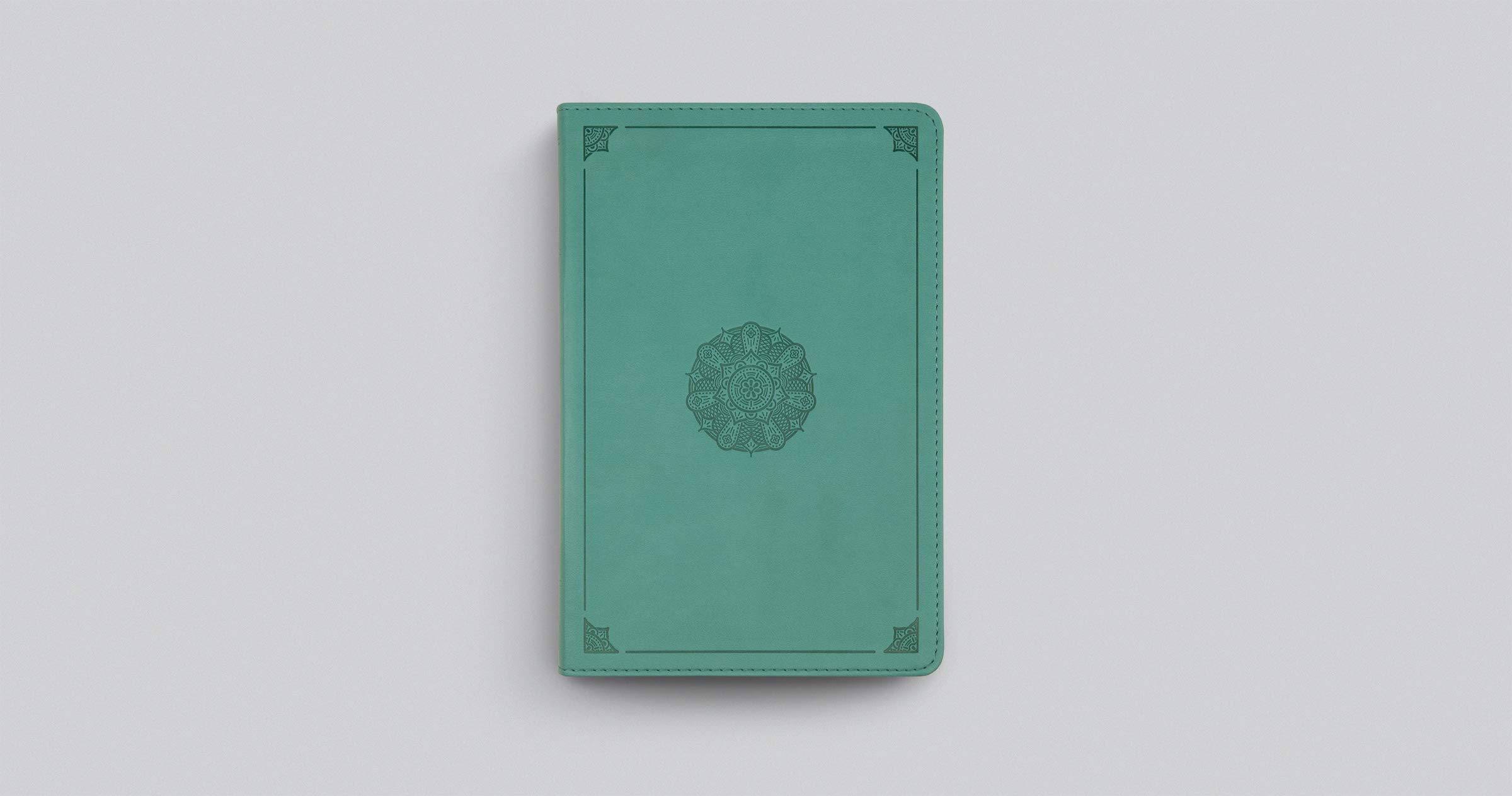 ESV Study Bible, Personal Size (TruTone, Turquoise, Emblem Design) ESV Study Bible, Personal Size (TruTone, Turquoise, Emblem Design) ESV Study Bible, Personal Size (TruTone, Turquoise, Emblem Design) Imitation Leather