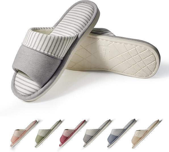 slippers without fur