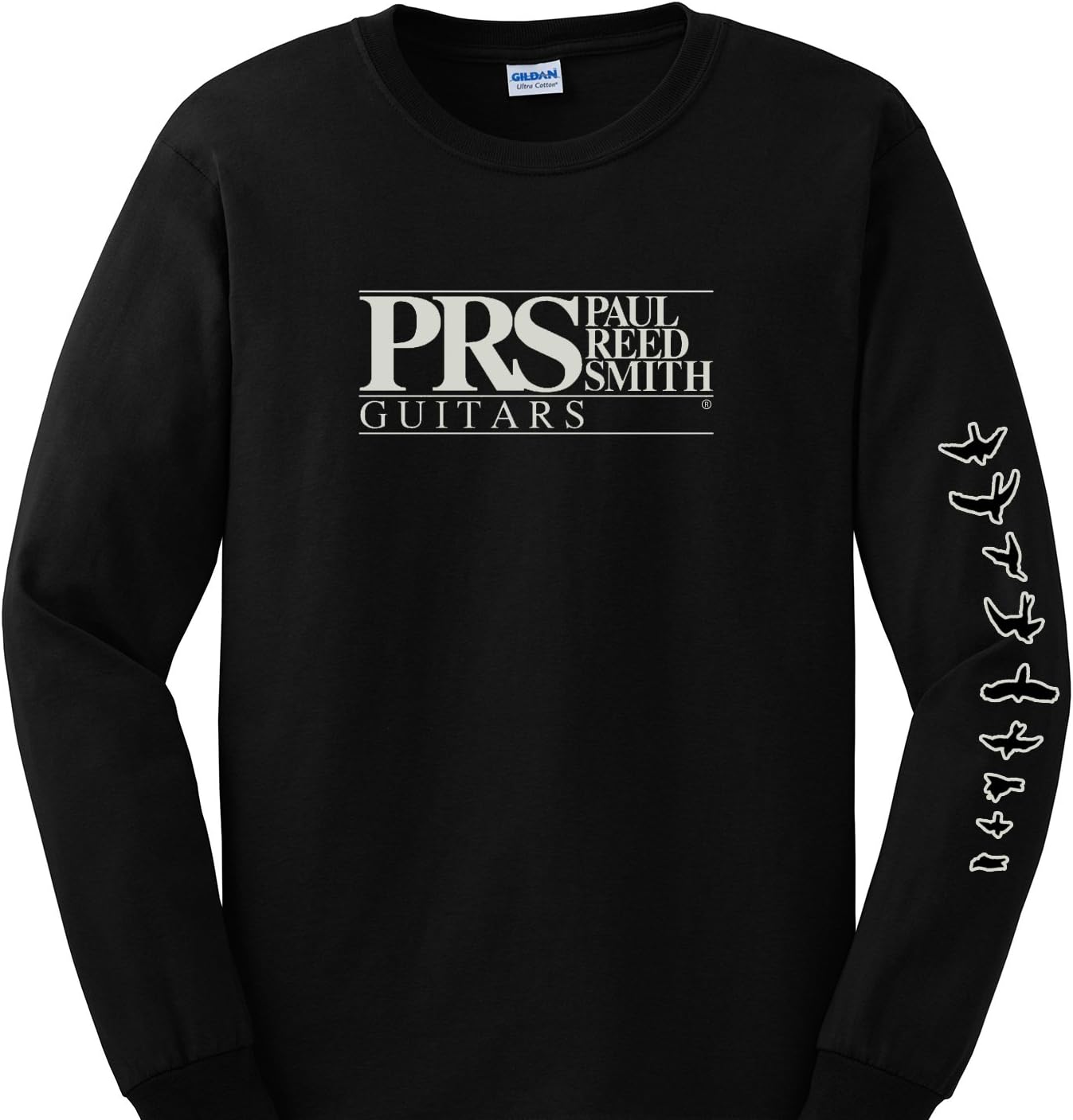 GoDpsMusic PRS Black Long Sleeve Logo Tee