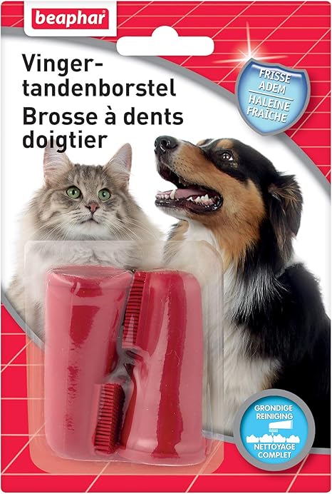 Beaphar Brosse A Dents Doigtier Pour Chien Et Chat Douce Et Souple Pratique Et Facile A Utiliser Nettoyage Complet Precis Et Efficace N Abime Pas Les Gencives 2 Unites Amazon Fr Animalerie