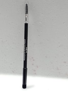 Miss Claire Waterproof Eyebrow Pencil 01 (Mascara Brush), Black, 1.4 Grams, Black