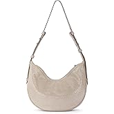 The Sak Tess Tess Crescent Shoulder Bag - Woman's Purse For Everyday & Travel - Handbag With Zipper Closure