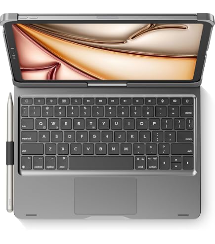 Amazon.com: edaiser Swivel Keyboard Case for iPad Air 11