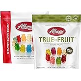 Albanese 12 Flavor Gummi Bears &amp; TTF Exotic Fruits | 36oz and 25oz Bags | Variety Pack | Soft &amp; Chewy Gummies, Natural Candy Flavors &amp; Colors, Gluten Free | Perfect Travel Snack &amp; Treat for Kids