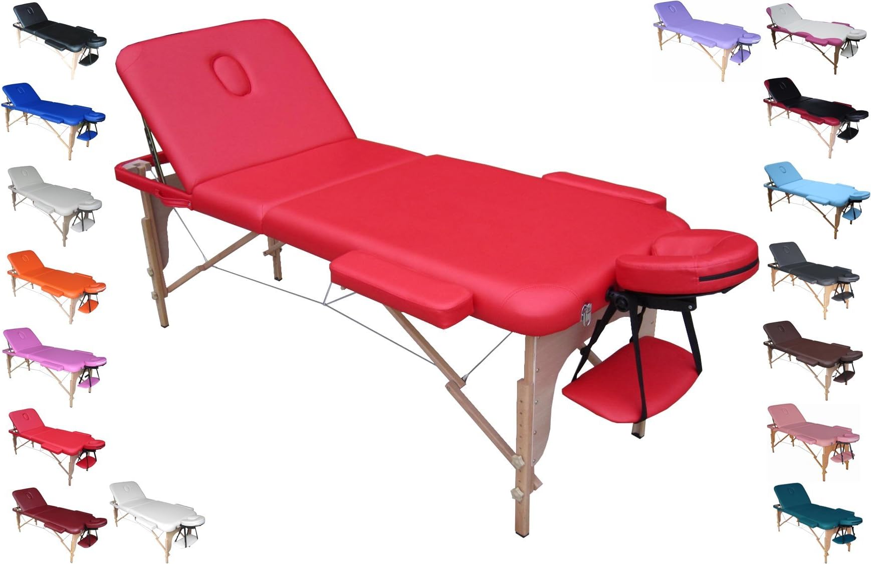 Polironeshop VENERE Professional folding portable table bed couch for massage