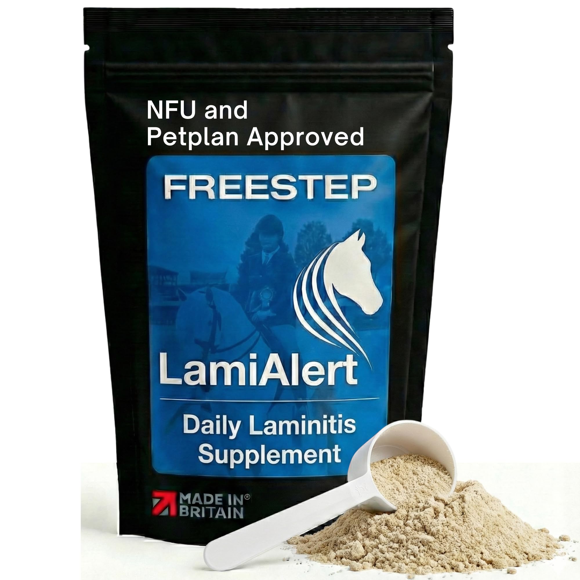Freestep LamiAlert | Horse Supplement Suitable for Laminitis Prone Horses | Magnesium Powder with Chelated Zinc & Copper | Forage Balancer for Good Doers | Molasses Free & Low Sugar