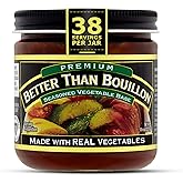 Better Than Bouillon Premium Seasoned Vegetable Base, Makes 38 Cups of Broth, 8 oz