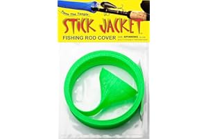 RITE-HITE Orin Briant Stick Jacket Fishing Rod Covers - Spinning Stick Jacket, Comes in a Variety of Colors; Keeps Your Rod Safe and Tangle Free