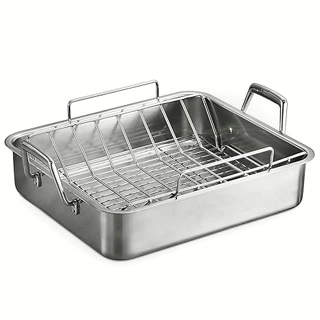 Kitchen Aid Ply Stainless Steel Roaster