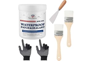 ARCHI REPUBLIC Upgraded Invisible Waterproof Agent Clear as Crystal, Transparent Waterproof Paint for Both Interior and Exterior Use on Rooftops, Bathrooms, and Walls for Leak Prevention and Tight Seal. (35OZ)