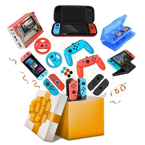 Accessories Bundle For Nintendo Switch NS Essential gaming Kit