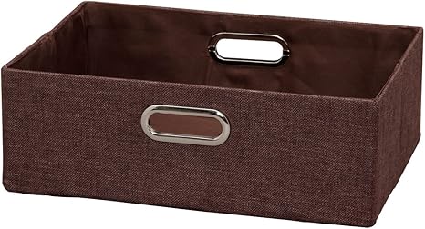 Amazon アイリスオーヤマ インナーボックス 浅型 ブラウン 幅38 奥行26 高さ13 Ib 38 収納ケース ボックス オンライン通販