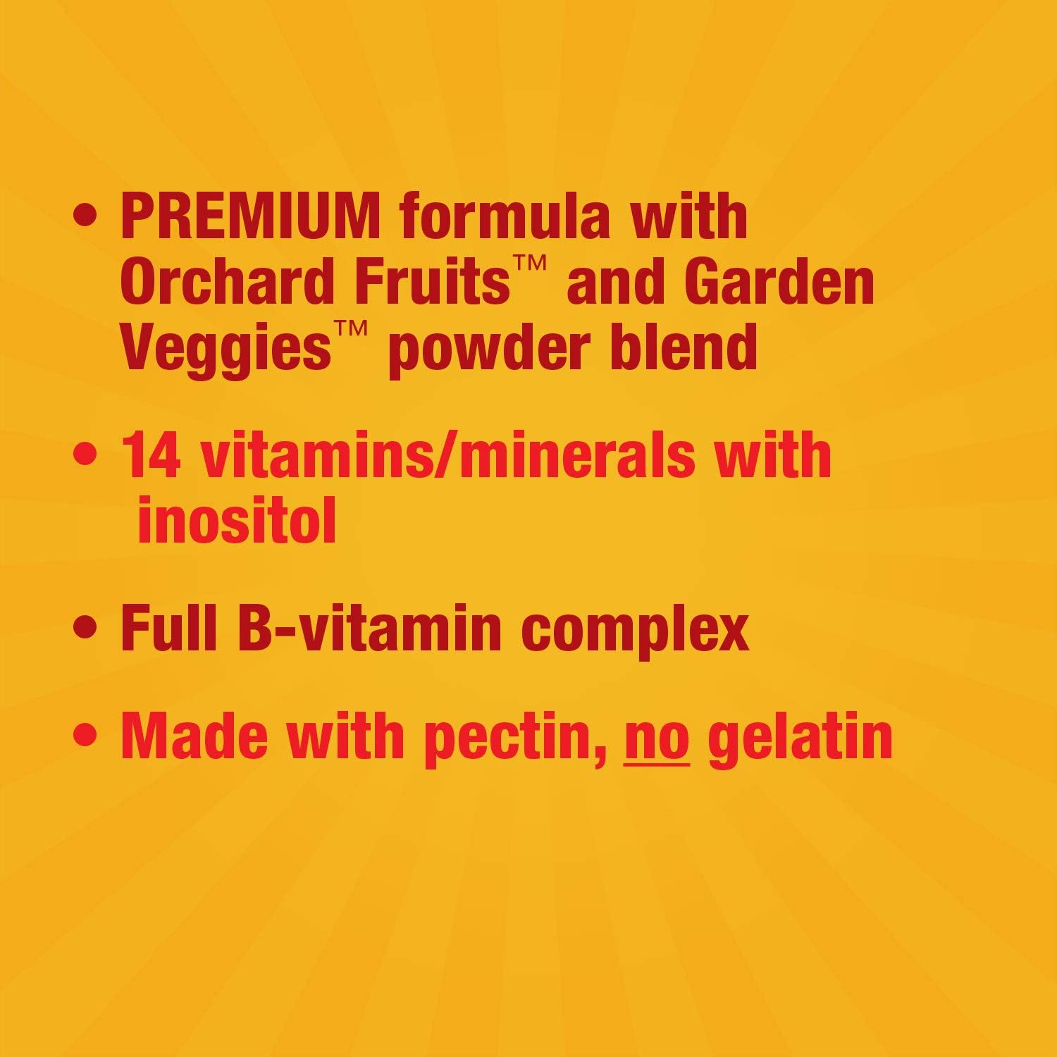 Nature's Way Alive!® Adult Premium Gummy Multivitamin, Fruit and Veggie Blend (150mg per serving), Full B Vitamin Complex, Gluten Free, Made with Pectin, 90 Gummies: Health & Personal Care
