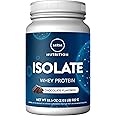 MRM Nutrition Isolate Whey Protein | Chocolate Flavored | 24g Protein | Added BCAAs + Glutamine | with Digestive Enzymes | Ho