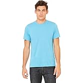 Bella Canvas Triblend Short-Sleeve T-Shirt (3413C) Aqua Triblend, M