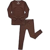 AVAUMA Baby Boys Girls Pajama Set Kids Toddler Snug fit Ribbed Sleepwear pjs for Daily Life Style