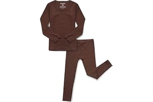 AVAUMA Baby Boys Girls Pajama Set Kids Toddler Snug fit Ribbed Sleepwear pjs for Daily Life Style