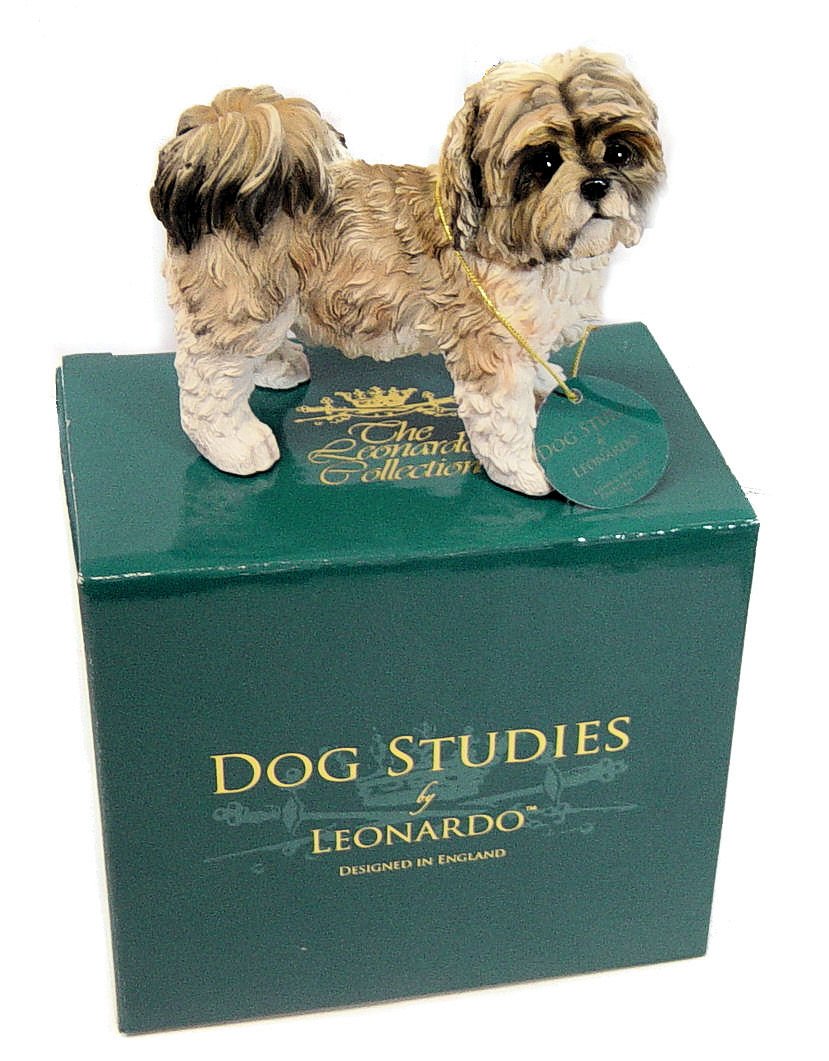 Shih Tzu Dog Ornament Dog Studies by Leonardo