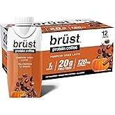 BRÜST PROTEIN COFFEE PUMPKIN SPICE LATTE - Autumn indulgence (20g Protein, 120mg Caffeine, 90 Calories) Delicious, Pumpkin an