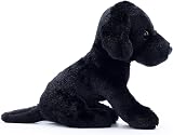 Zappi Co Palm Pups Black Labrador Plush Toy 15cm 100% Recycled view 5