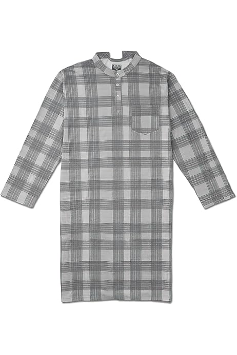 Clothing For Handicapped Men Men's Open Back No Peek Flannel