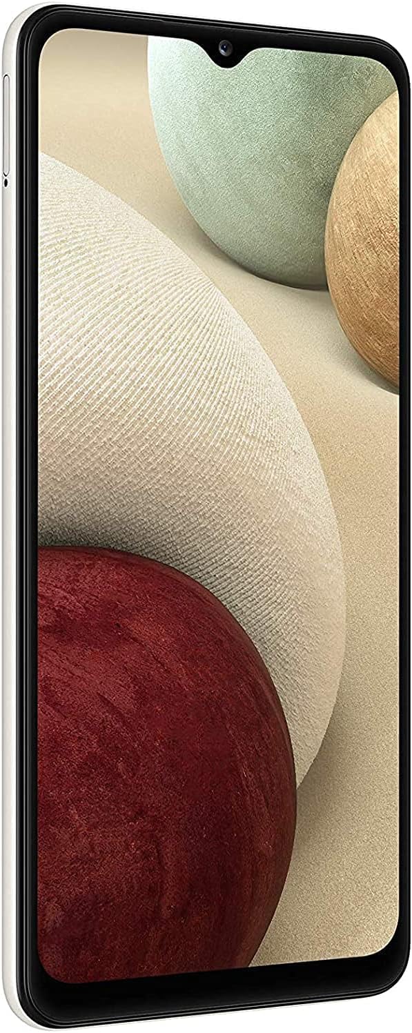 Samsung Galaxy A12 (SM-A125F/DS),64GB, Factory Unlocked GSM, International Version - No Warranty - White