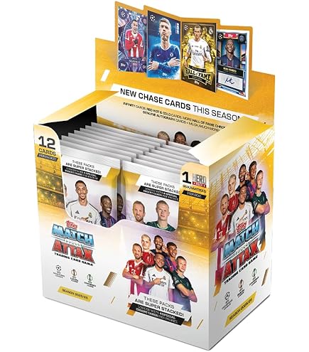 Amazon.com: Topps India Match Attax Champions League 2019-20 Edition Cards,  Bonanza Pack : Sports & Outdoors