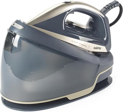 Beldray Power Pro Steam Station Iron 3000W 2.5L 40 g/min 3.5 bar