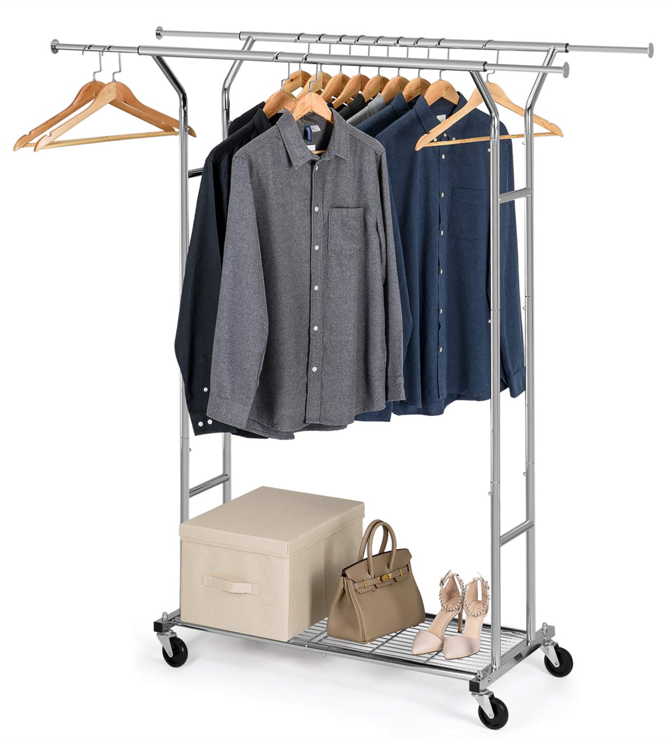 Best clothes rack with shoe storage