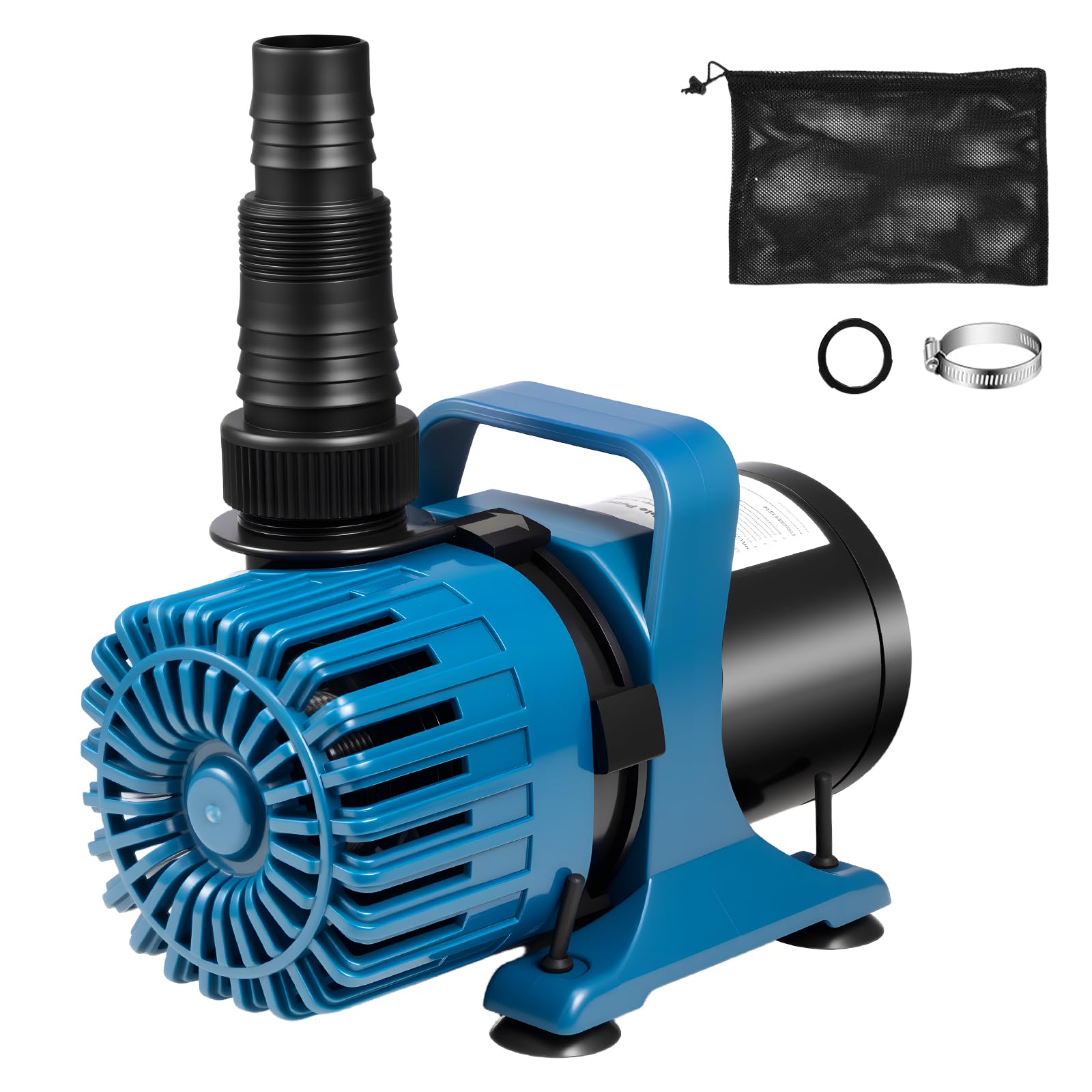 Photo 1 of TONGCHANT 310W 5300 GPH Pond Pumps for Outdoor Ponds, 180° Adjustable Water Direction, Ultra-Quiet Fountain Pump with 20FT Power Cord & Barrier Bag, Waterfall Pump, Pond Water Pump, UL Listed