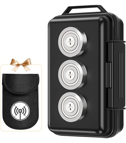Amcrest IP65 Weatherproof Magnetic Case For Amcrest 4G LTE GPS Tracker (AM  GL300W 4G), For Vehicles, Cars, Trucks (AM GL HM3G V3
