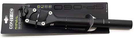 CONTEC Parallelogramm Federsattelstütze SP-060 Slim Long Travel 36mm Federweg (24mm horizontal / 28mm vertikal), für 70-100kg