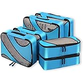 BAGAIL 6 Set Packing Cubes,Travel Luggage Packing Organizers