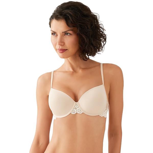 Rosa Faia Women's Fleur Berry Pink Underwired Full Cup Bra - Floral Lace With Satin Bow, Size 36F - View #10