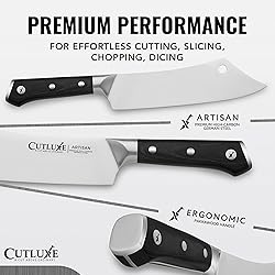 Cutluxe Cleaver Chef Knife – 8" Meat Cleaver