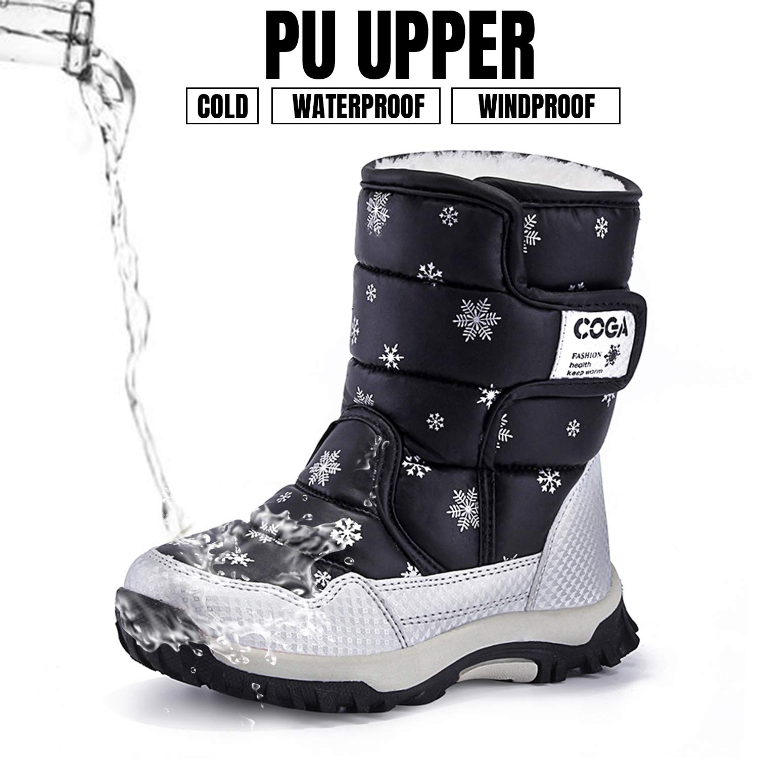 VALLEVERDE 36820 NERO Stivaletti InvernaliBambina - shoesmyfriends.it