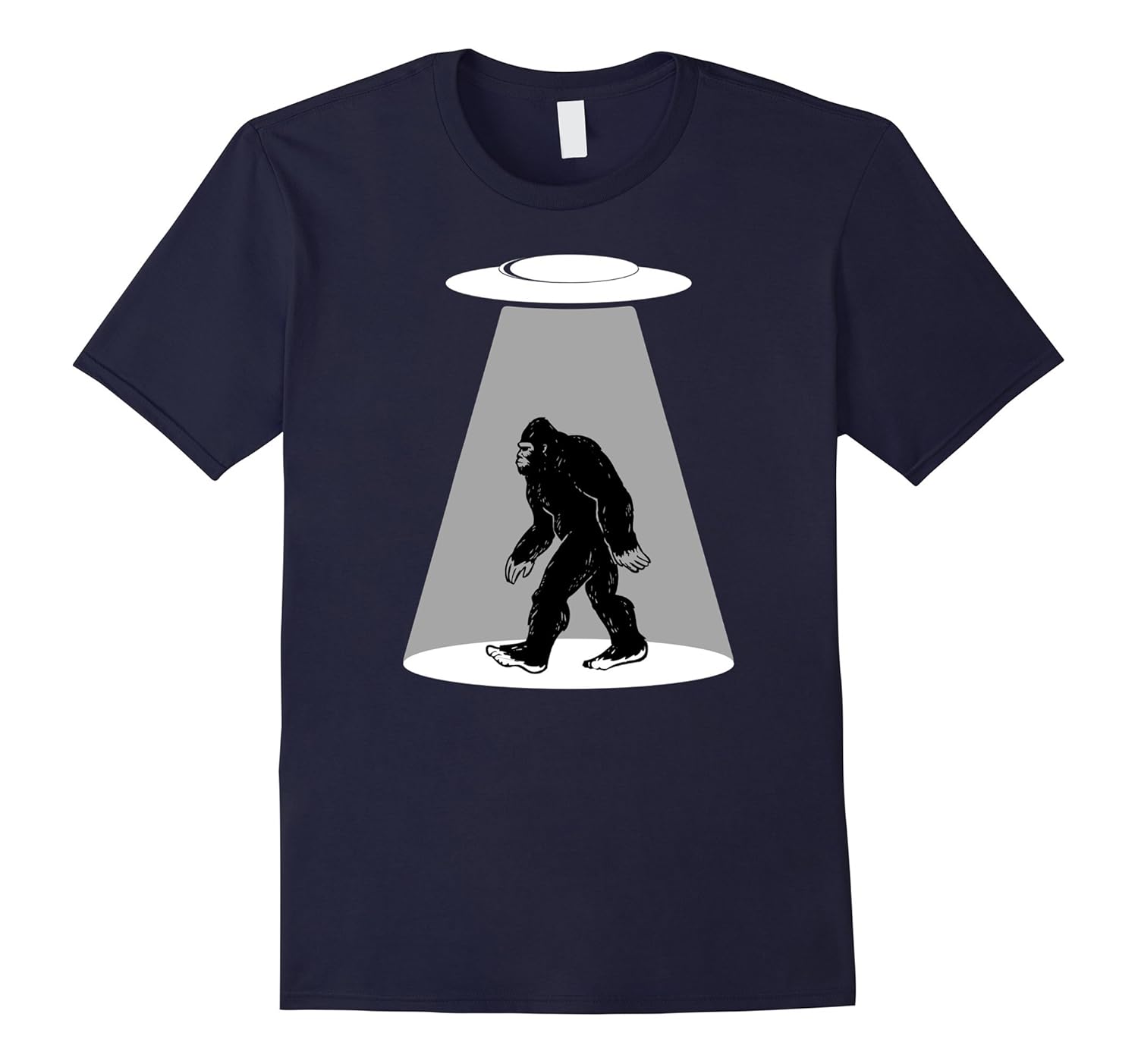 UFO Bigfoot T Shirt UFO Abduction T Shirt Sasquatch T Shirts-Rose