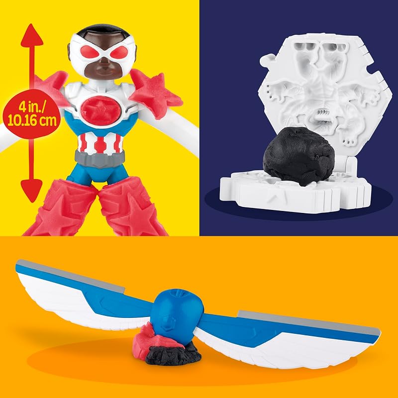 Marvel Captain America Action-Bike Spielset