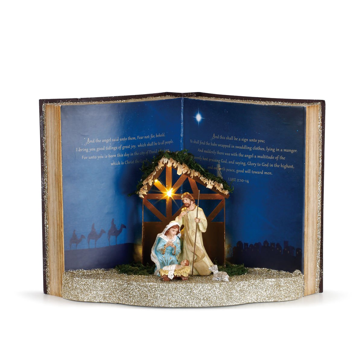 DEMDACO Storybook Nativity Scene LED Light