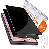 Suttkue for Galaxy Z Fold 8 Ultra Privacy Screen Protector With Lens Protection Film,9H Hardness Anti-Scratch Tempered Glass, Case Friendly,(2+2 pack)