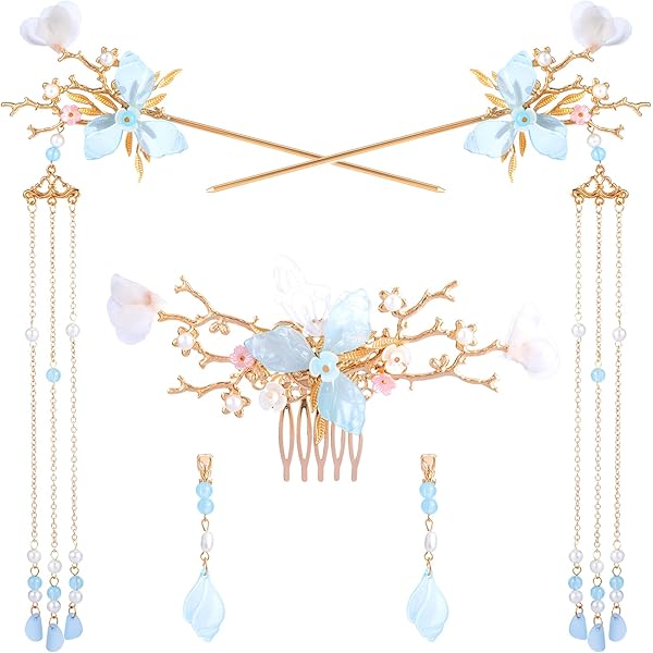 豪華高級 七五三小物セット 尾長取り付けセット japanese hairpin 豪華