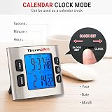 ThermoPro TM02 Digital Kitchen Timer Dual Countdown with Backlit LCD view 3