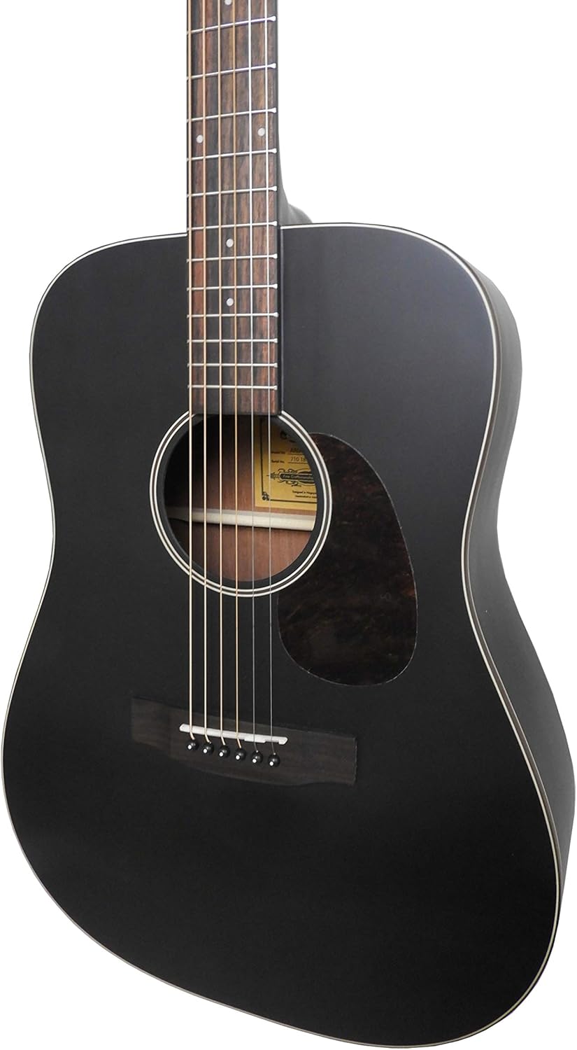 Aria Vintage 100 Series 6 String Dreadnought Acoustic Guitar Matte