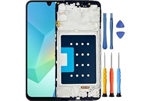 Foufinin for Samsung Galaxy A16 5G Screen Replacement for Samsung A16 5G Screen Replacement with Frame SM-A166P SM-A166U SM-A166B SM-A166E SM-A166W LCD Display Touch Digitizer Assembly with Tools
