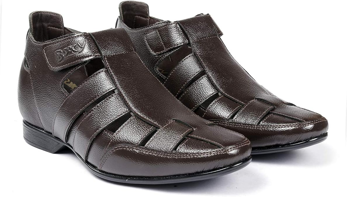 Yuvrato Baxi 3 Inch Hidden Heel Technology Men�s Brown