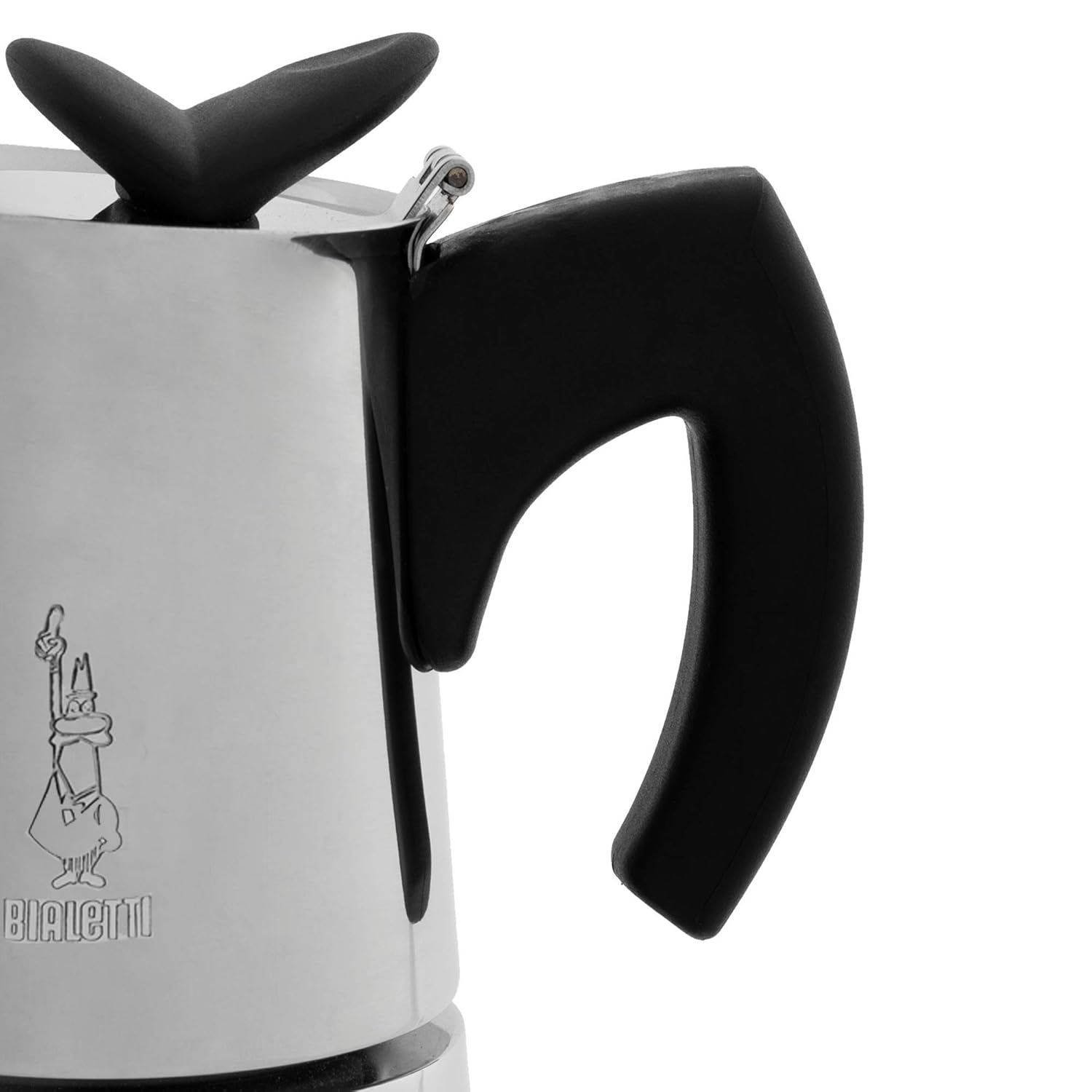 10 Tasses Musa Induction Bialetti 4275 Cafetière Italienne en Inox