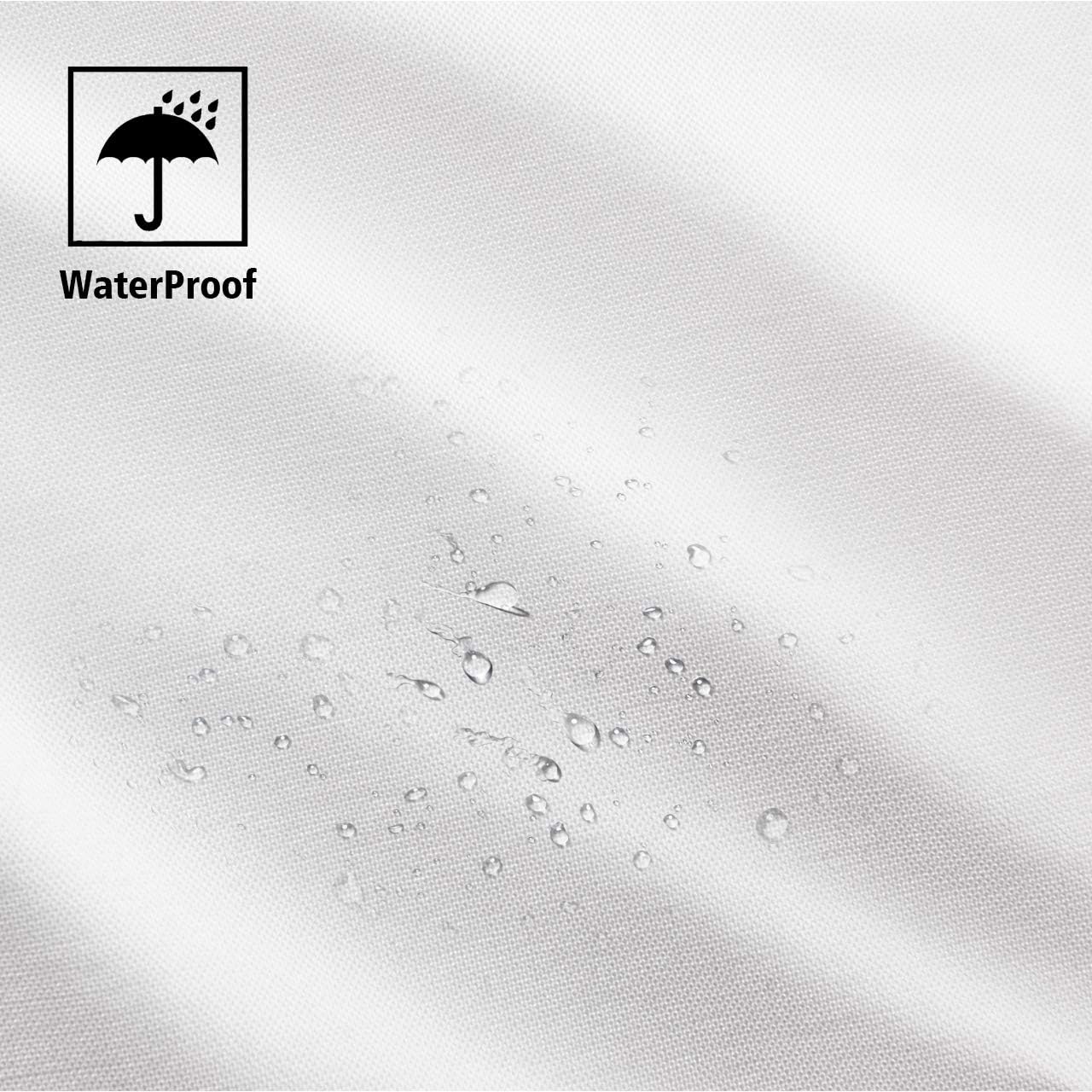 Syntus White 2 Pack 2 Pockets Water Drop Resistant Waitress Waist Apron, 19-inch: Kitchen & Dining