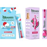 Bloom Energy Sticks Strawberry Watermelon and Hydration Sticks Rocket Blast Bundle