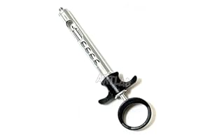 ARTLAB Premium German Colored Dental Syringe Self Aspirating Cartridge Syringe 1.8 ml anesthetic Syringe Dental Instrument (Black)