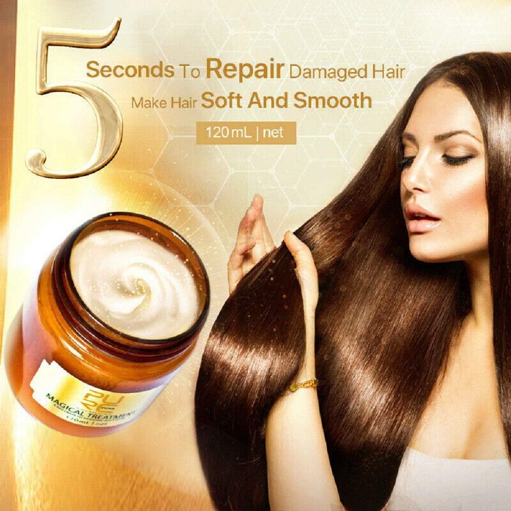 TSSPLUS 120ml Magical treatment mask 5 seconds Repairs damage restore soft hair 60ml New ,dry hair,hair conditioner mask,hair care mask,Repairs Damage